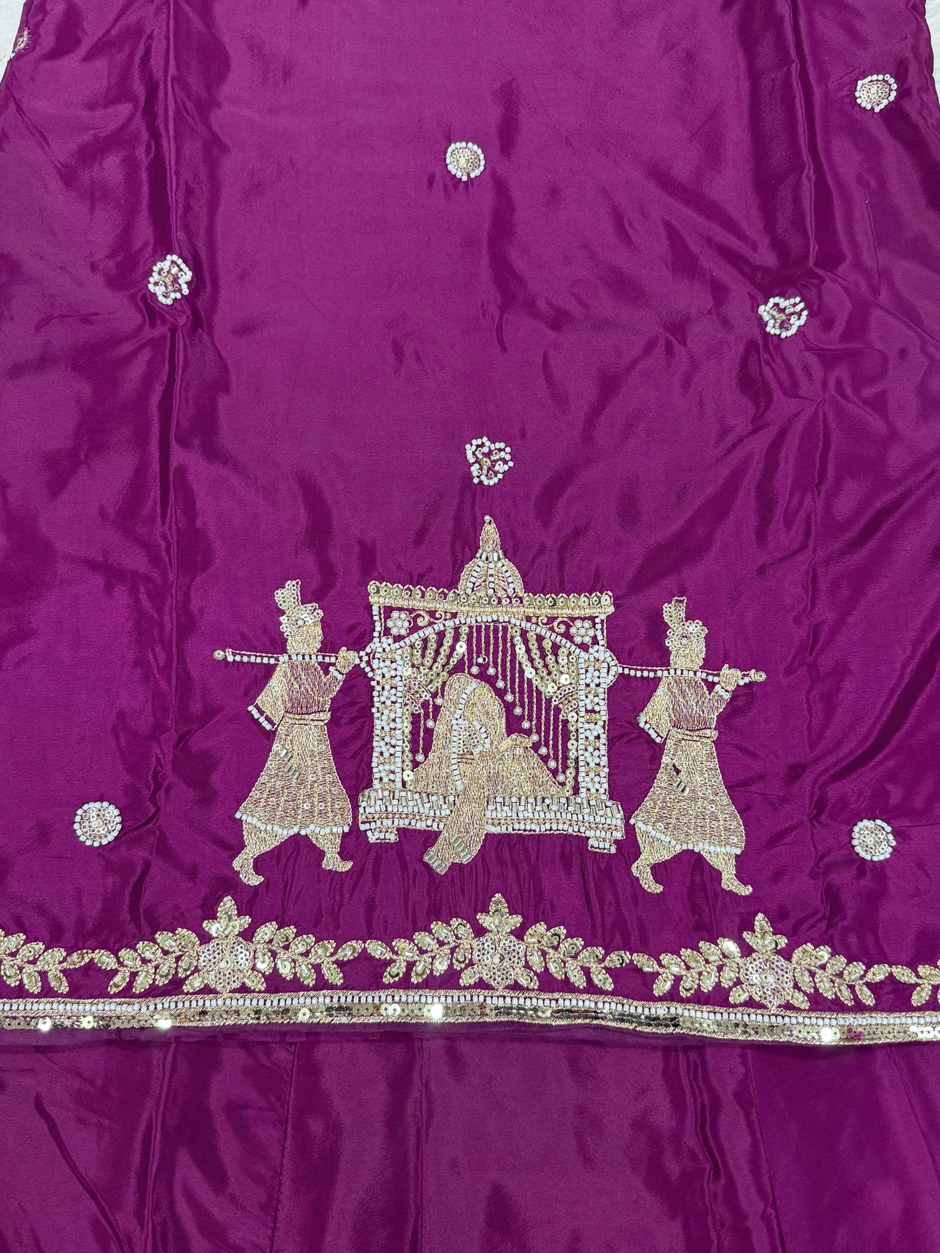 The Cinematic Amethyst Ceremonial Suit